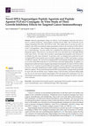 Research paper thumbnail of Novel SPEA Superantigen Peptide Agonists and Peptide Agonist-TGFαL3 Conjugate. In Vitro Study of Their Growth-Inhibitory Effects for Targeted Cancer Immunotherapy