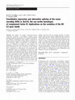 Research paper thumbnail of Constitutive expression and alternative splicing of the exons encoding SCRs in Sp152, the sea urchin homologue of complement factor B. Implications on the evolution of the Bf/C2 gene family