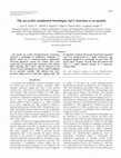 Research paper thumbnail of The sea urchin complement homologue, SpC3, functions as an opsonin