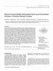 Research paper thumbnail of Role of forward-motility-stimulating factor as an extracellular activator of soluble adenylyl cyclase