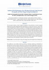 Research paper thumbnail of Analysis of the performance of an All-optical Network using Arrayed Waveguide and Fiber Bragg Grating Demultiplexers