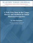 Research paper thumbnail of A Truly Free State in the Congo: Slavery and Abolition in Global Historical Perspective