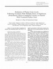 Research paper thumbnail of Reduction of plasma urate levels following treatment with multiple doses of pegloticase (polyethylene glycol–conjugated uricase) in patients with treatment‐failure gout: Results of a phase II randomized study