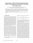 Research paper thumbnail of Further results on additive-state-decomposition-based output feedback tracking control for a class of uncertain nonminimum phase nonlinear systems