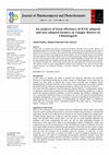 Research paper thumbnail of An analysis of farm efficiency of KVK adopted and non-adopted farmers in Janjgir district of Chhattisgarh