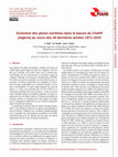 Research paper thumbnail of Evolution des pluies extrêmes dans le bassin du Chéliff (Algérie) au cours des 40 dernières années 1971–2010