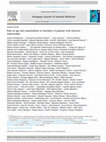 Research paper thumbnail of Role of age and comorbidities in mortality of patients with infective endocarditis