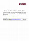 Research paper thumbnail of Assessing Transmission and Translation of Learning about Evidence-Based Policing by Graduate Trainee Police Officers