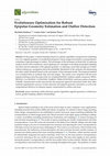 Research paper thumbnail of Evolutionary Optimization for Robust Epipolar-Geometry Estimation and Outlier Detection