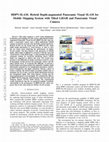 Research paper thumbnail of HDPV-SLAM: Hybrid Depth-augmented Panoramic Visual SLAM for Mobile Mapping System with Tilted LiDAR and Panoramic Visual Camera