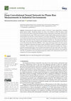 Research paper thumbnail of Deep Convolutional Neural Network for Plume Rise Measurements in Industrial Environments