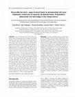 Research paper thumbnail of Desarrollo larvario y supervivencia hasta la metamorfosis del erizo Tripneutes ventricosus (Lamarck) (Echinodermata: Echinoidea) alimentado con microalgas a dos temperaturas Larval development and survival to metamorphosis of sea urchin Tripneutes ventricosus (Lamarck) (Echinodermata: Echinoidea)...