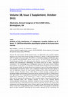 Research paper thumbnail of Analysis of the interference of endogenous circadian rhythms on 3'- deoxy- 3'- [18F]Fluorothymidine physiological uptake at the human bone marrow