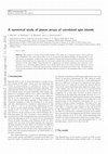 Research paper thumbnail of A numerical study of planar arrays of correlated spin islands