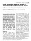 Research paper thumbnail of Limited microsynteny between the genomes of Pristionchus pacificus and Caenorhabditis elegans