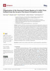 Research paper thumbnail of Organization of the Structural Protein Region of La Jolla Virus Isolated from the Invasive Pest Insect Drosophila suzukii