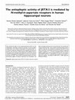 Research paper thumbnail of The antiepileptic activity of JSTX-3 is mediated by N-methyl-D-aspartate receptors in human hippocampal neurons