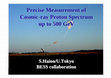 Research paper thumbnail of Precise Measurement of Cosmic-Ray Proton Spectrum Up to 500 Gev