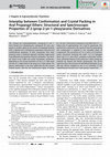 Research paper thumbnail of Interplay between Conformation and Crystal Packing in Aryl Propargyl Ethers: Structural and Spectroscopic Properties of 2‐(prop‐2‐yn‐1‐yloxy)acene Derivatives