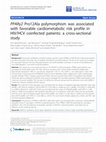 Research paper thumbnail of PPARγ2 Pro12Ala polymorphism was associated with favorable cardiometabolic risk profile in HIV/HCV coinfected patients: a cross-sectional study