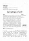 Research paper thumbnail of Assessment of Customer Service Quality of the Gas Station Network in Lithuania