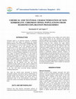 Research paper thumbnail of Chemical and textural characterisation of non-kimberlitic chromian spinel populations from diamond exploration programmes