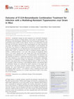 Research paper thumbnail of Outcome of E1224-Benznidazole Combination Treatment for Infection with a Multidrug-Resistant Trypanosoma cruzi Strain in Mice