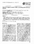 Research paper thumbnail of Spatial-temporal rainfall fields: modelling and statistical aspects