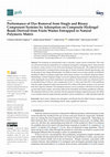 Research paper thumbnail of Performance of Dye Removal from Single and Binary Component Systems by Adsorption on Composite Hydrogel Beads Derived from Fruits Wastes Entrapped in Natural Polymeric Matrix