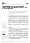 Research paper thumbnail of Exploration of Reactive Black 5 Dye Desorption from Composite Hydrogel Beads—Adsorbent Reusability, Kinetic and Equilibrium Isotherms