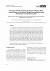 Research paper thumbnail of Estrogenic Activity of Ethanolic Extract of Papaya Peels (Carica Papaya L.) on Uterine Weight and Mammae Gland Proliferation on Ovariectomy Rats