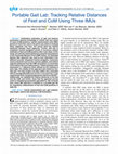 Research paper thumbnail of Portable Gait Lab: Tracking Relative Distances of Feet and CoM Using Three IMUs