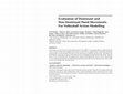 Research paper thumbnail of Evaluation of Dominant and Non-Dominant Hand Movements For Volleyball Action Modelling