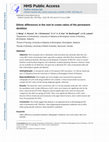 Research paper thumbnail of Ethnic differences in the root to crown ratios of the permanent dentition