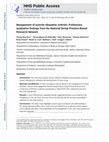 Research paper thumbnail of Management of juvenile idiopathic arthritis: Preliminary qualitative findings from the National Dental Practice-Based Research Network