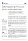 Research paper thumbnail of Investigation on Temperature Rise Characteristic and Load Capacity of Amorphous Alloy Vegetable Oil Distribution Transformers with 3D Coupled-Field Method