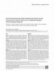 Research paper thumbnail of Common Carotid, Internal Carotid and Vertebral Artery Doppler Ultrasonography Findings in Patients With Crimean-Congo Haemorrhagic Fever