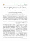 Research paper thumbnail of Evaluation of Multipath Transmission using the Stream Control Transmission Protocol