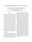 Research paper thumbnail of Requirements Engineering Visualization: A Survey on the State-of-the-Art