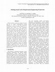 Research paper thumbnail of Ontology-based active requirements engineering framework