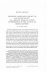 Research paper thumbnail of Tracking Language Contact in Byzantine Egypt. On a Recent Book on Coptic Interference in the Syntax of Greek Letters [preview]