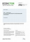 Research paper thumbnail of Ein Sanierungskonzept für die Bundesrepublik Deutschland