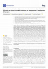 Research paper thumbnail of Insights on Spark Plasma Sintering of Magnesium Composites: A Review