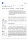 Research paper thumbnail of Effect of Nano Copper on the Densification of Spark Plasma Sintered W–Cu Composites