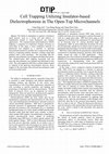 Research paper thumbnail of Cell trapping utilizing insulator-based dielectrophoresis in the open-top microchannels