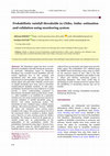 Research paper thumbnail of Probabilistic rainfall thresholds in Chibo, India: estimation and validation using monitoring system