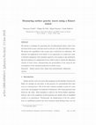 Research paper thumbnail of Measuring surface gravity waves using a Kinect sensor