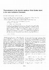 Research paper thumbnail of Thermalization in the discrete nonlinear Klein-Gordon chain in the wave-turbulence framework