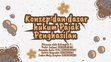 Research paper thumbnail of konsep dan dasar hukum pajak penghasilan