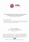 Research paper thumbnail of Understanding Trustworthy Service Level Agreements: Open Problems and Existing Solutions